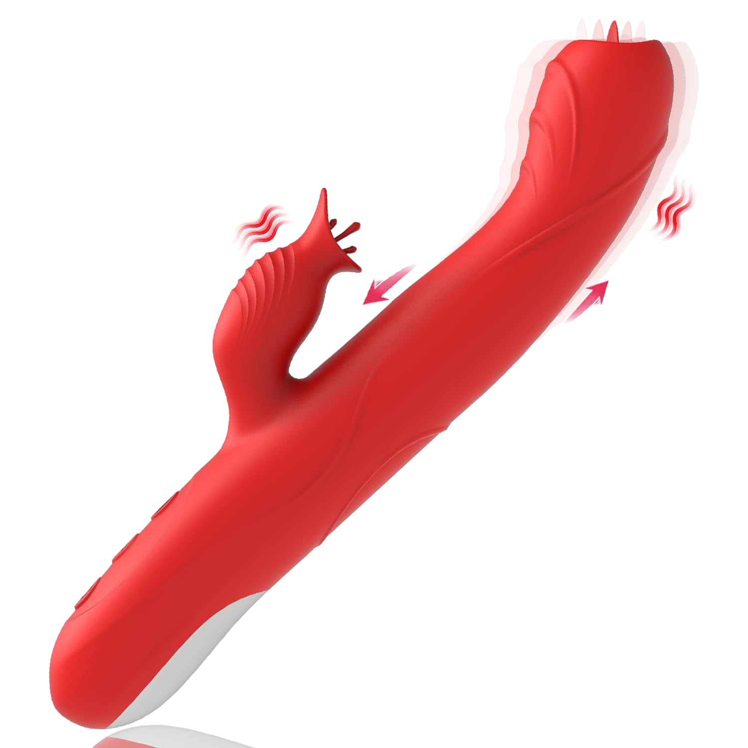 2024 Upgraded Rechargeable Handheld Electric Massager - Deep Tissue Vibrating Massage Tool for Neck, Back, Shoulder & Full Body Relaxation - Portable Personal Massage Device for Home, Office & Travel Use