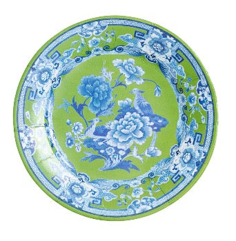 Eco-Friendly Green & Blue Ceramic Dinner Plates - Durable & Stylish for Everyday Meals, Parties, and Special Occasions