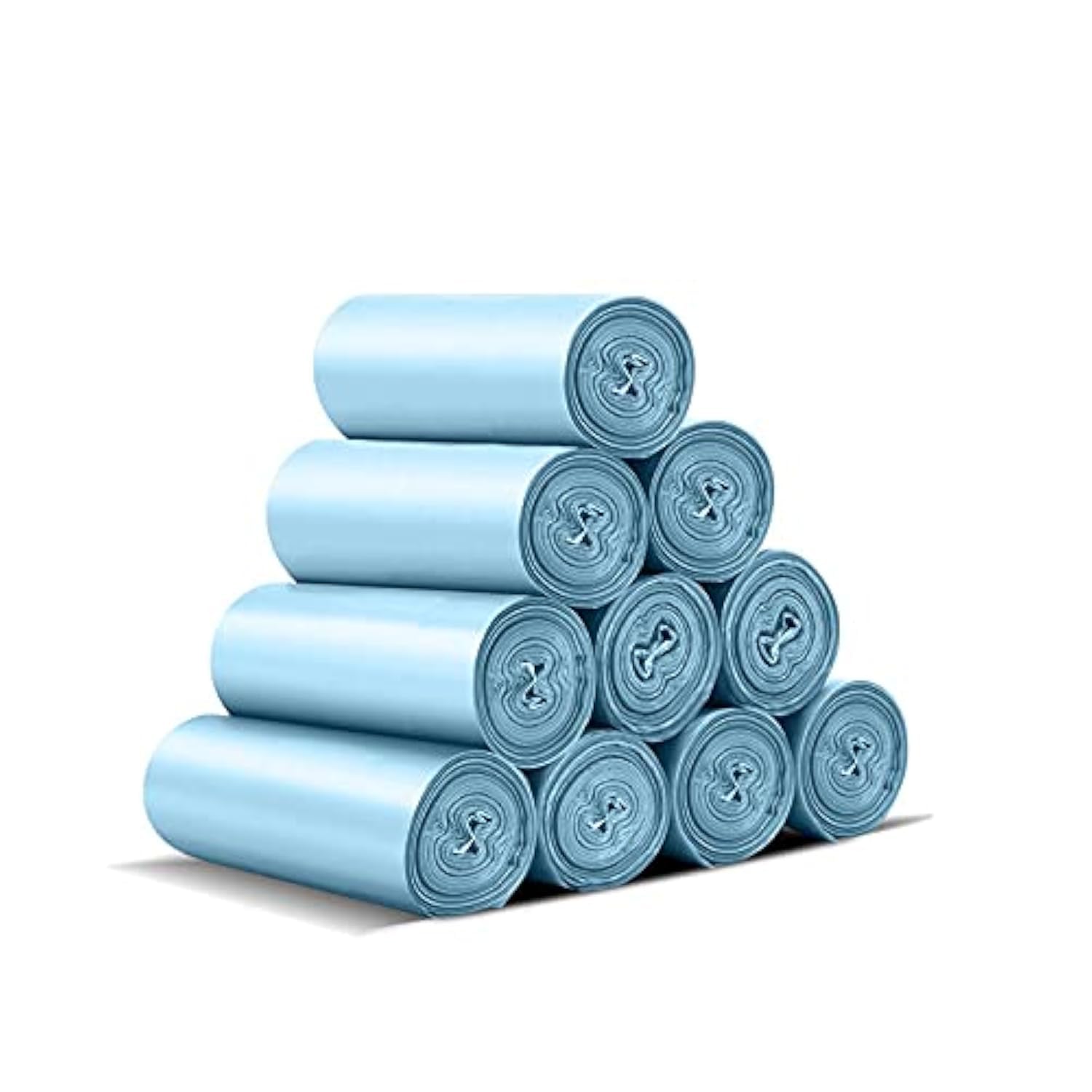 1.2 Gallon Trash Bags - 150 Count Small Garbage Can Liners for Bathroom, Bedroom & Office | Thick Navy Blue Waste Bags | Perfect for Bathroom Trash Cans, Bedside Bins & Small Office Wastebaskets
