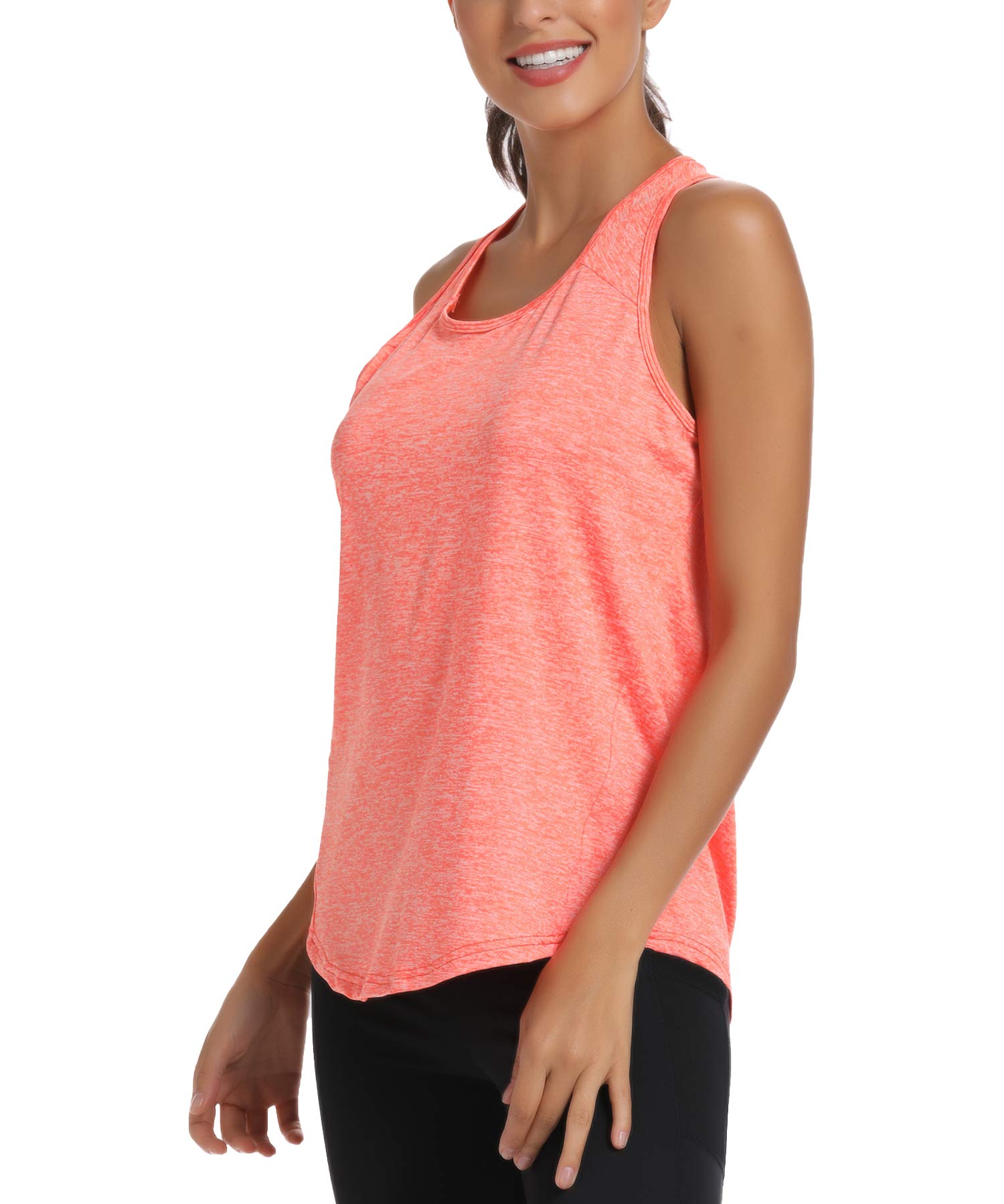 Women's Workout Tank Tops - Breathable Racerback Gym Shirts for Yoga, Running & Fitness Training | Lightweight Athletic Exercise Tops for Women | Perfect for Gym, Yoga Studio & Outdoor Workouts