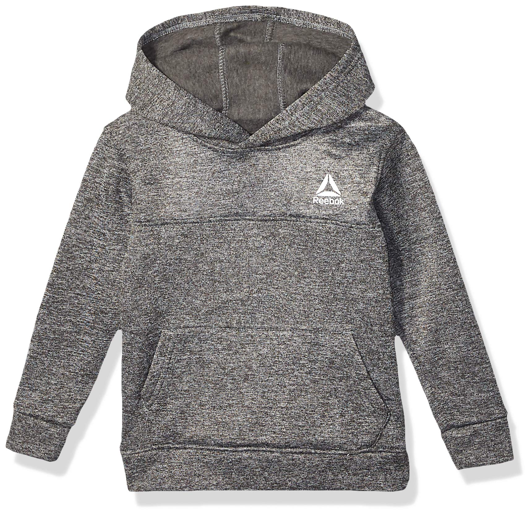 Reebok Boys' Active Hoodie - Lightweight Fleece Pullover with Pockets for Sports & Outdoor Play | Gym, School & Casual Wear