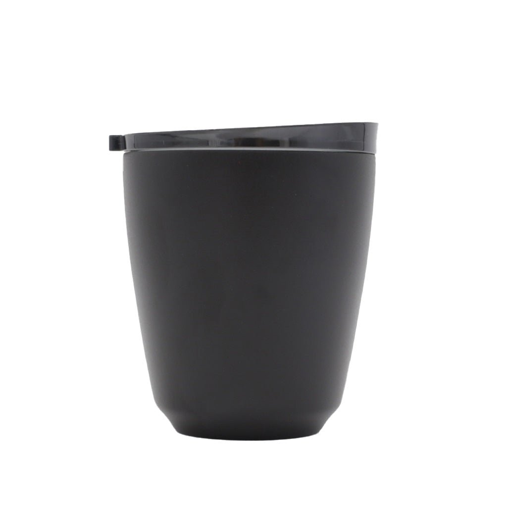 Huskee 8oz Stainless Steel Reusable Coffee Cup - Perfect for Travel, Camping & Eco-Friendly Lifestyles