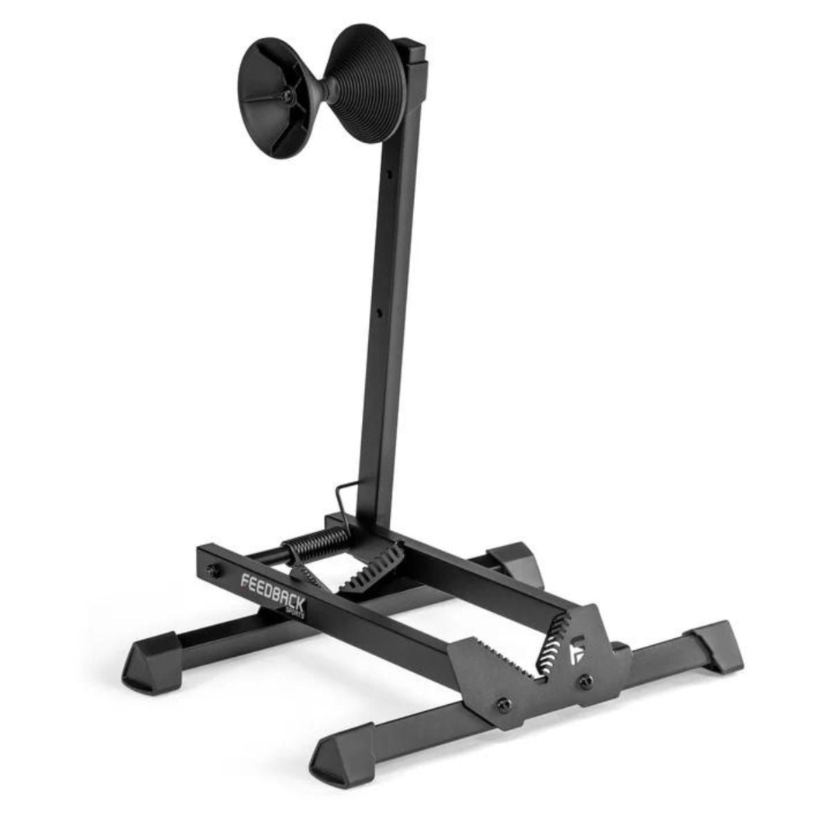 Feedback Sports Rakk 2.0 Bike Storage Stand - Premium Bicycle Repair & Maintenance Stand for Home, Garage, or Workshop - Perfect for Mountain, Road & Hybrid Bikes