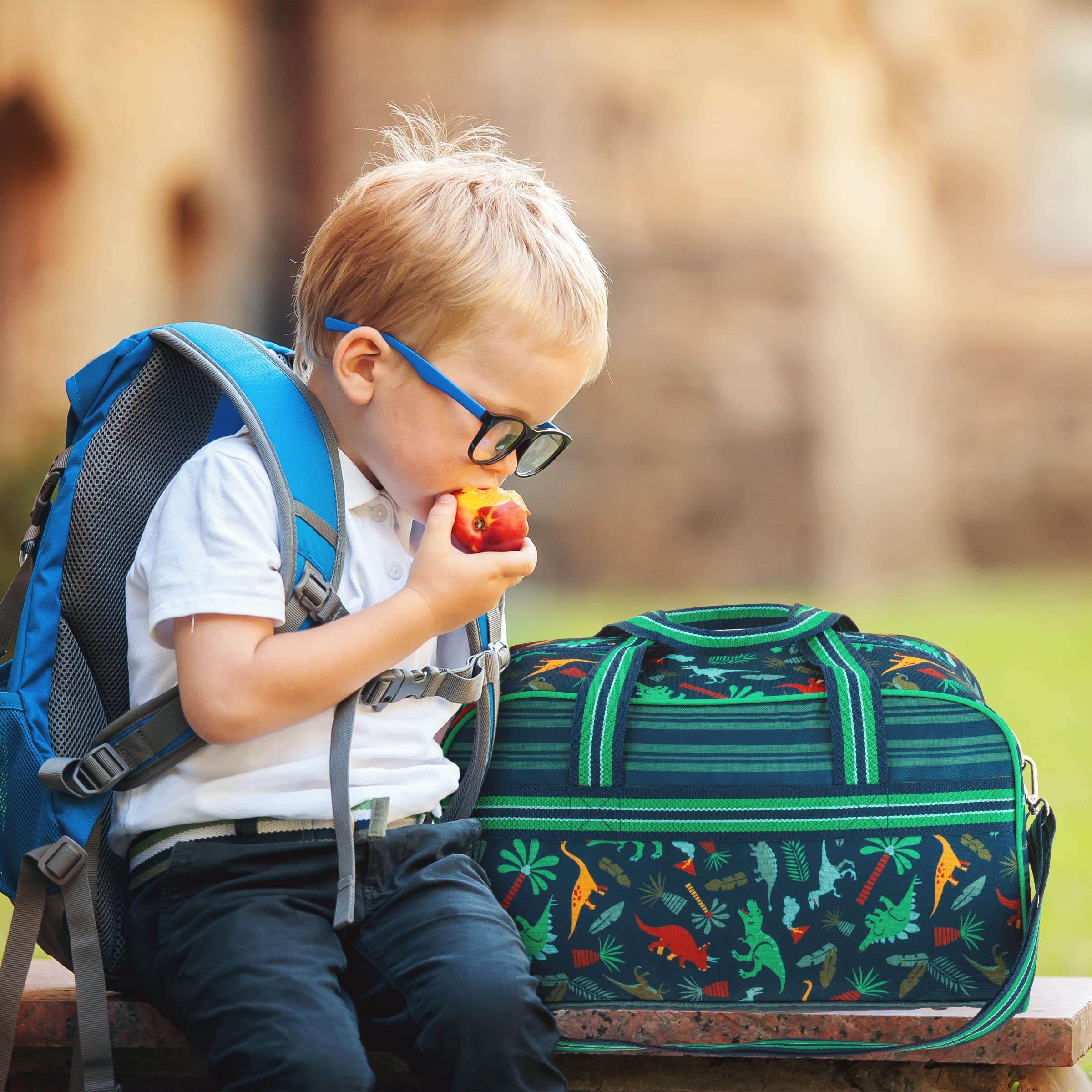 Stephen Joseph Kids Duffle Bag - Lightweight Travel Overnight Bag for Boys & Girls, Carry-On Size, Perfect for School, Sleepovers & Weekend Trips