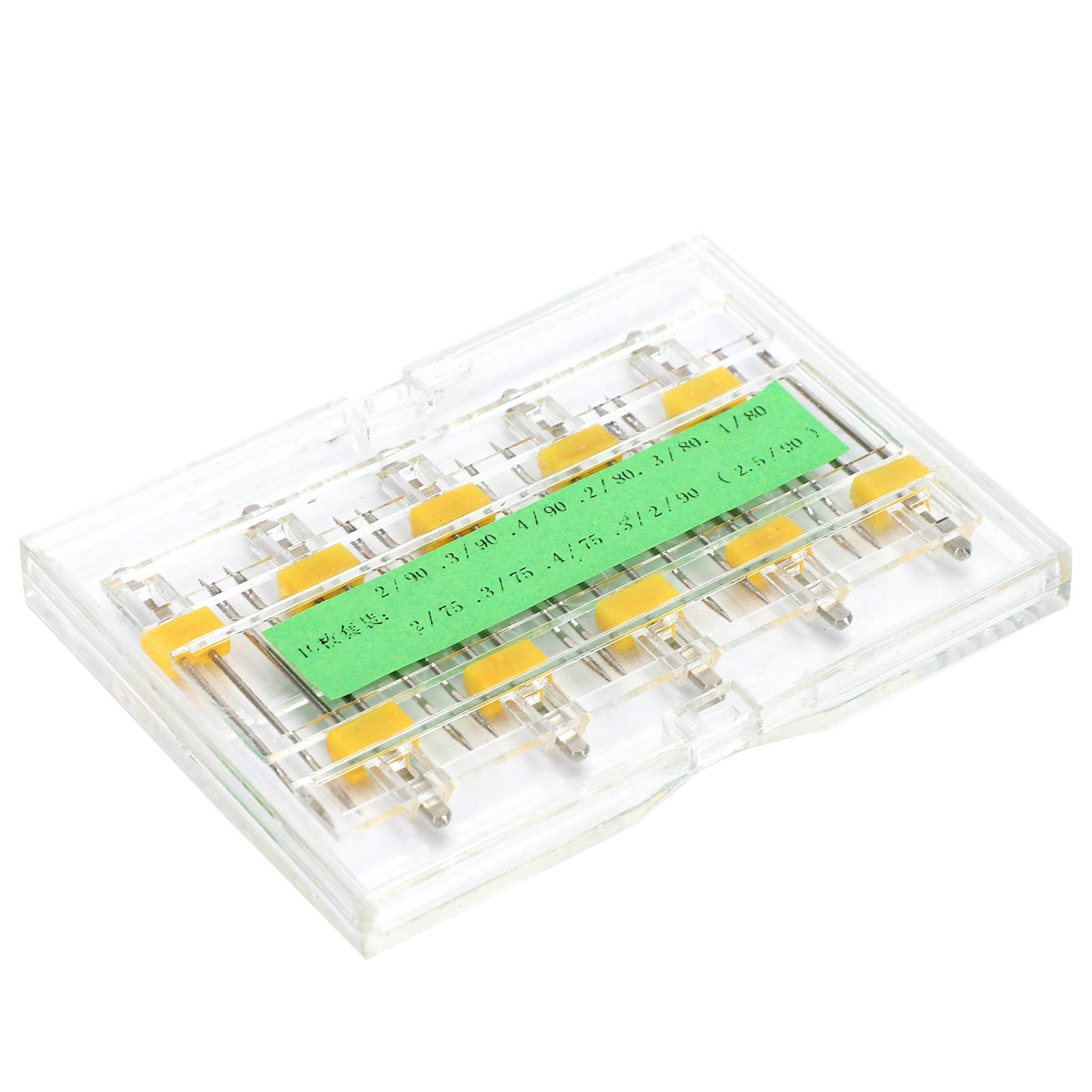 Double Needle for Sewing Machine - Durable Small Plastic Box Household Sewing Needles for Easy Stitching | Perfect for Quilting, Garment Repair & Craft Projects