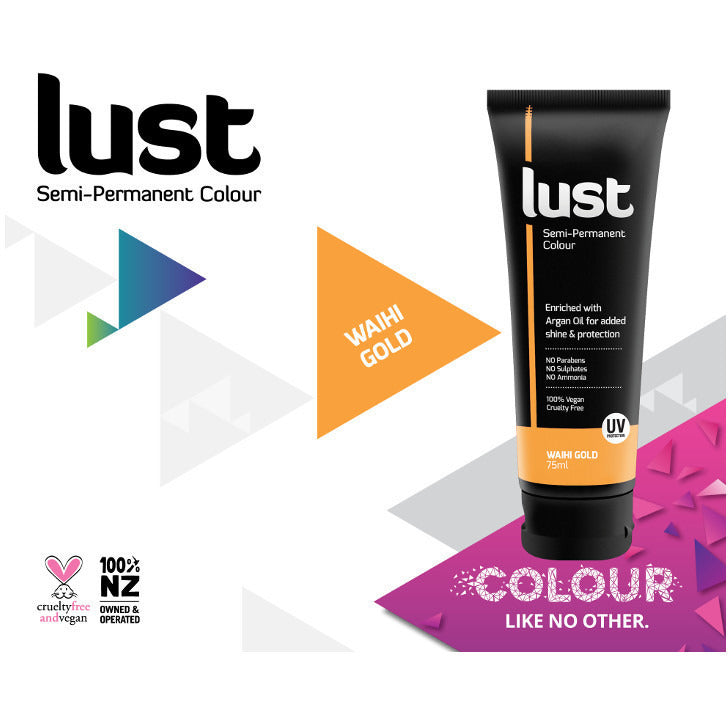 Lust Semi-Permanent Hair Color - Vibrant, Long-Lasting Dye for DIY Home Use & Salon Styling | Perfect for Parties, Cosplay & Creative Hair Makeovers