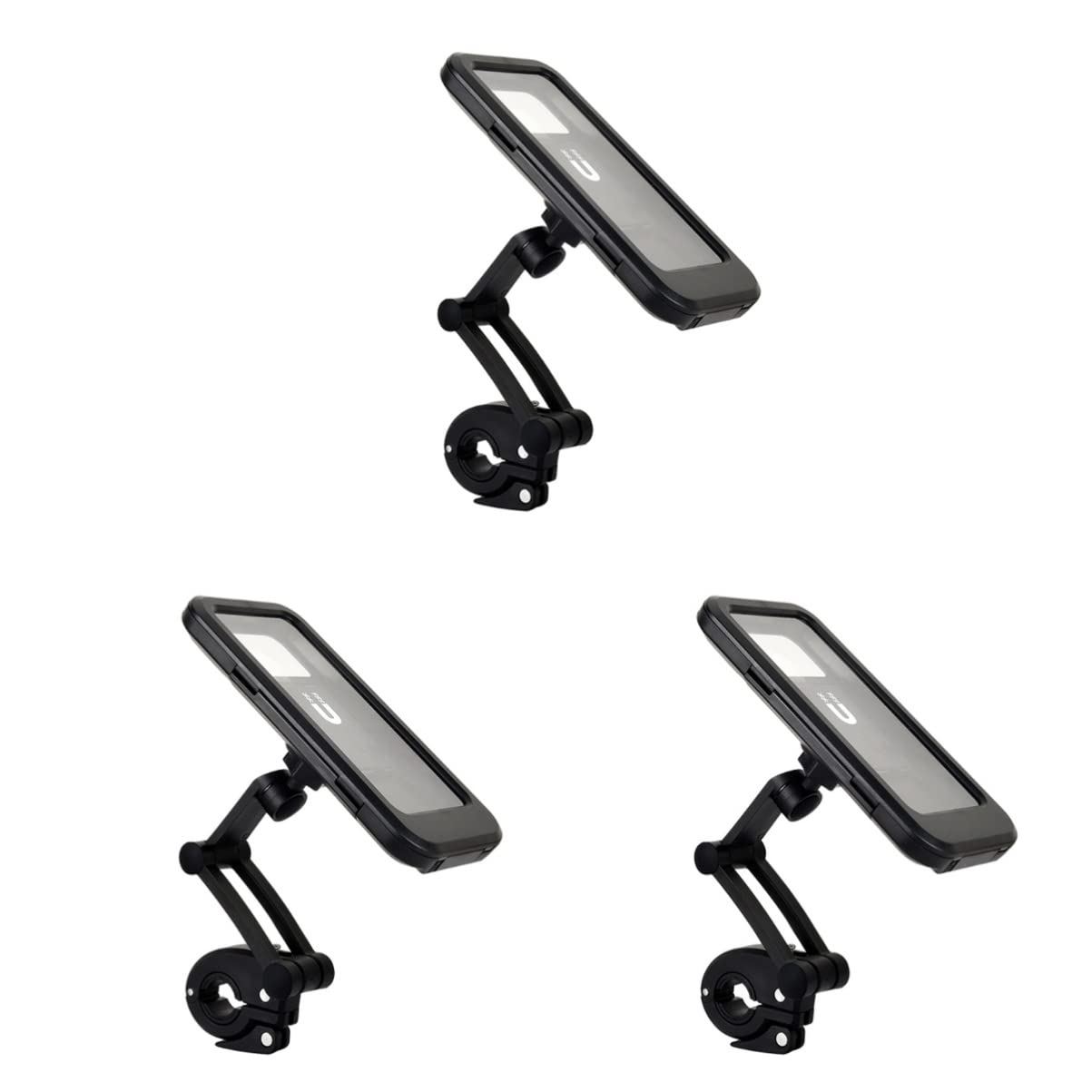 **Mikikit 3-Piece Bike Phone Mount Holder - Universal Adjustable Bicycle Phone Stand for iPhone, Samsung & Smartphones - Perfect for Mountain Biking, Commuting & Outdoor Cycling**
