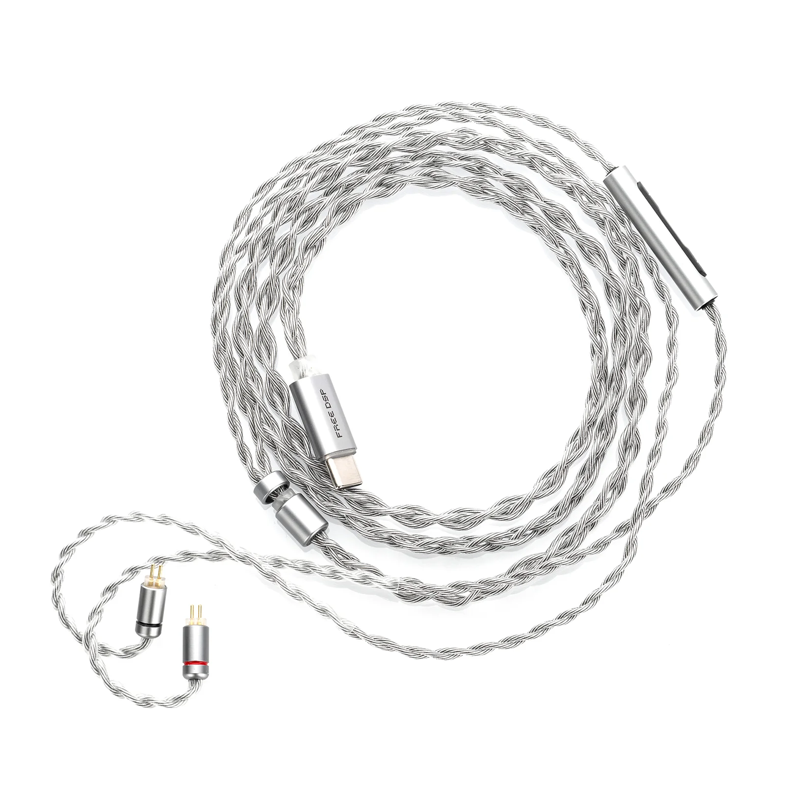 MoonDrop Free DSP USB-C In-Ear Headphone Upgrade Cable | High-Quality Audio Enhancement for Gaming, Music & Calls