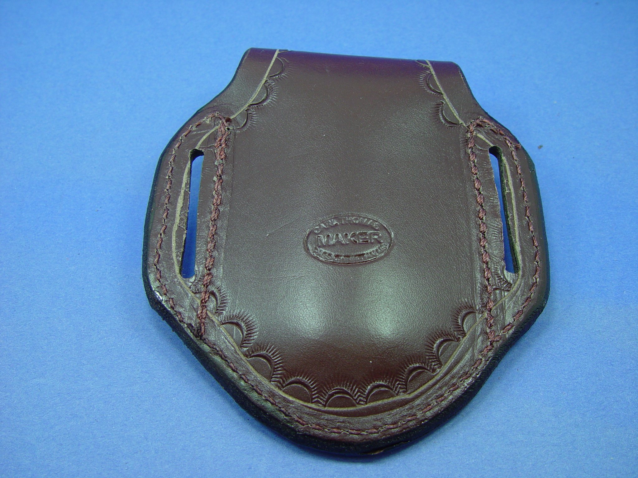 Custom Leather Sheath for Leatherman Wave Multi-Tool | 10oz Dark Brown Leather | Right/Left Hand Carry | Fits 1.75