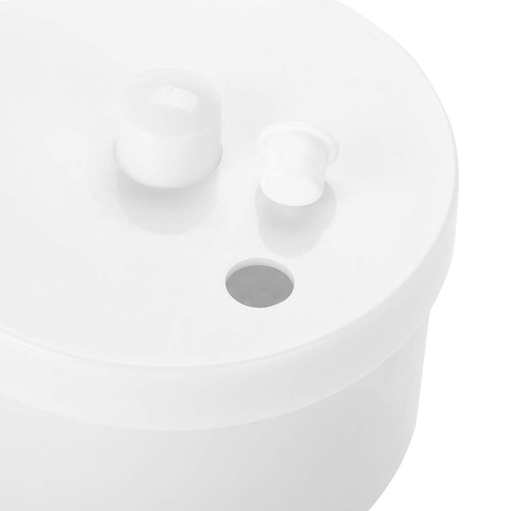 UV Nail Tool Sterilizer Box - Professional Manicure Disinfection Container for Nail Art Accessories | Portable Sanitizing Tray for Salon & Home Use | White Round Sterilization Case (Great for Nail Salons, Home Manicures & Travel Hygiene)