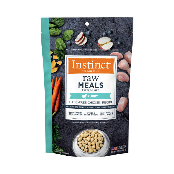 Freeze Dried Raw Chicken Dog Food for Puppies - High Protein, Grain-Free, All-Natural Puppy Meal - Perfect for Training, Treats & Healthy Growth