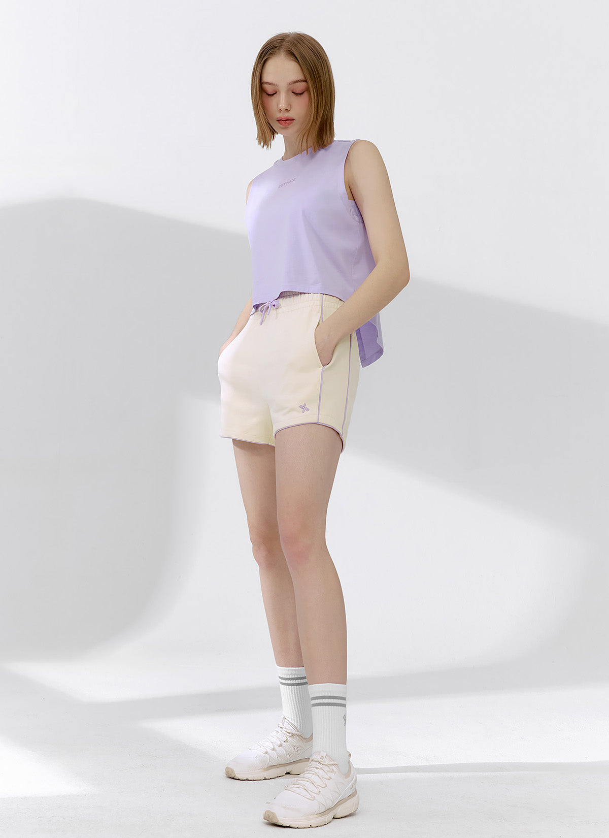 Premium Pima Cotton Back Slit Sleeveless Blouse - Women's Elegant Summer Top for Office, Date Night & Casual Outings