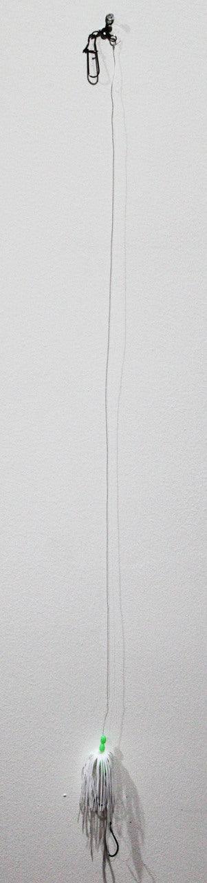 Jigging World Micro Silicone Skirt Tandem Rigs - Soft Lure Fishing Skirts for Bass, Walleye & Saltwater Gamefish - Perfect for Jigging, Trolling & Casting Techniques
