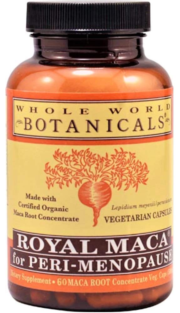Premium Royal Maca Root Supplement for Women - 60 Capsules | Natural Hormone Balance Support for Peri-Menopause & Menopause Relief | Energy Boost & Vitality | Perfect for Daily Wellness Routine & Stress Management