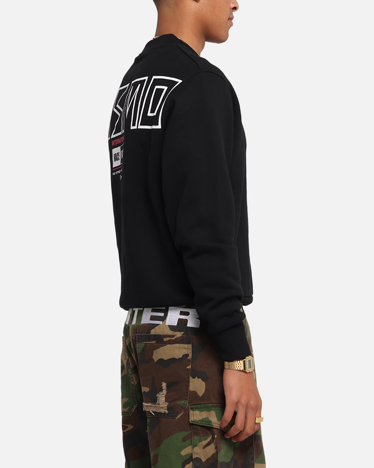 Nissan Nismo Classic Crewneck Sweatshirt - Black Vintage Unisex Pullover for Men & Women - Perfect for Casual Wear, Street Style & Car Enthusiasts