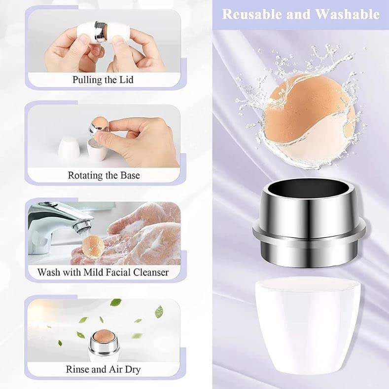 Scizor Volcanic Stone Oil Absorbing Face Roller - Reusable Oil Control Skincare Tool for Oily Skin | Makeup-Friendly Oil Absorber Roller | Perfect for On-the-Go Shine Control & Touch-Ups
