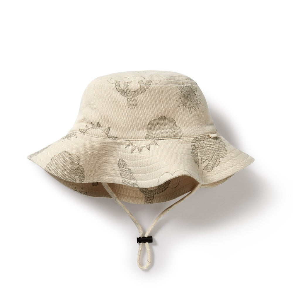 Park Days Organic Sun Hat for Women - UPF 50+ Wide Brim Summer Beach Hat with Adjustable Chin Strap - Perfect for Outdoor, Gardening, Travel & Vacation Protection