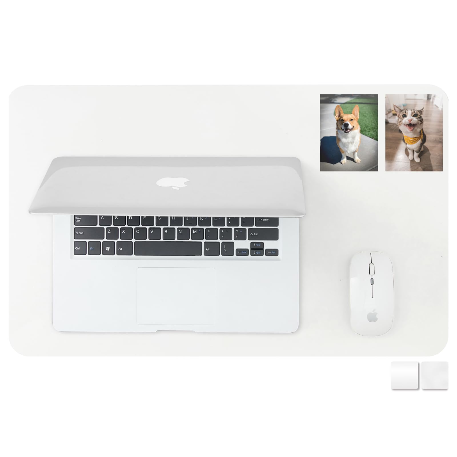 Frosted Transparent Desk Pad - 24