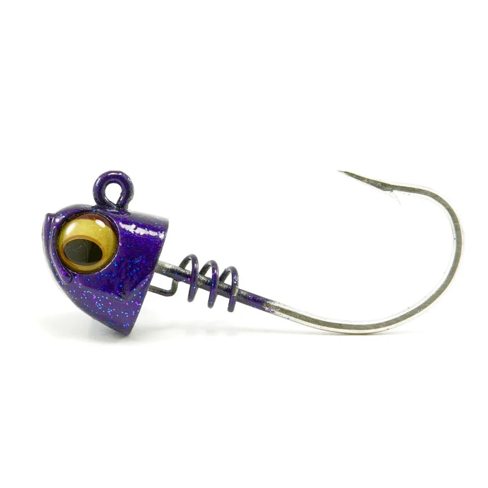 NLBN 5 Inch Jig Heads for Bass Fishing - Premium Saltwater & Freshwater Fishing Lures for Trout, Walleye, and Crappie | Perfect for Casting, Trolling, and Jigging