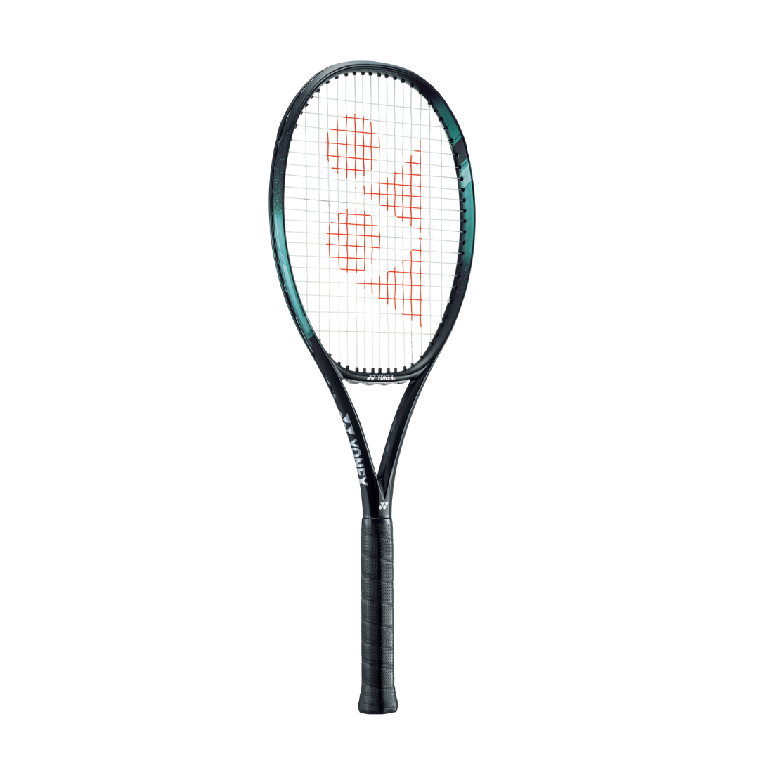 Yonex EZONE 100 7th Gen 300G Unstrung Tennis Racket - Aqua Night Black | Professional Tennis Equipment for Competitive Play & Training