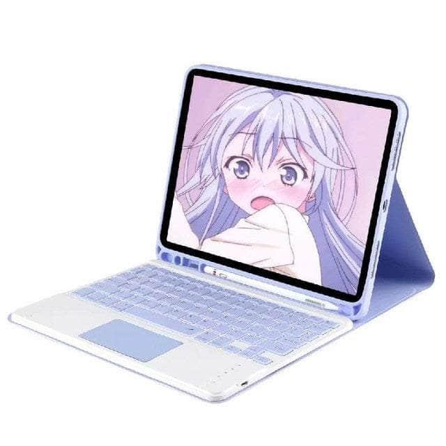 purple touch keycase