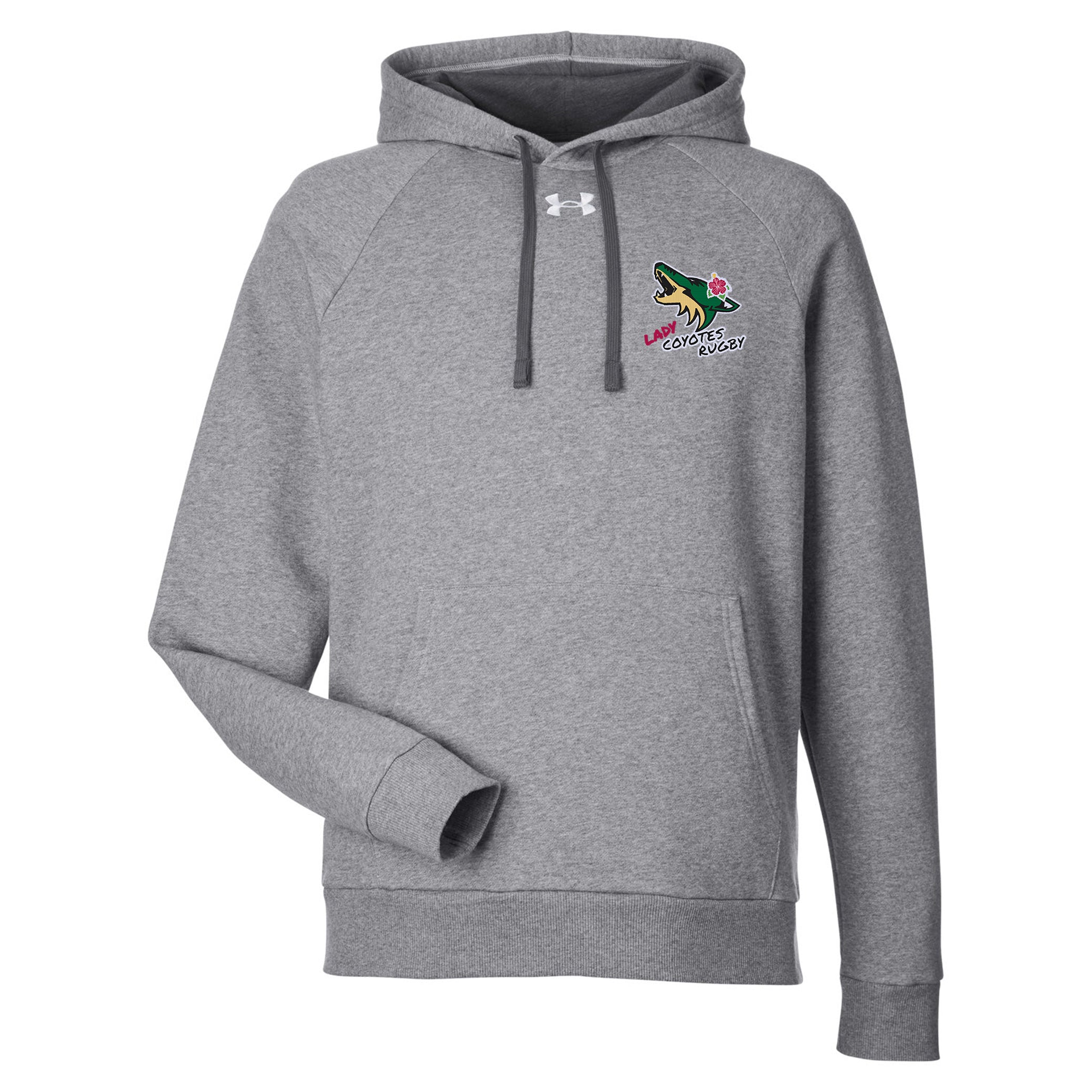 Lake Co Lady Coyotes UA Rival Fleece Hoodie - Warm & Comfortable Pullover for Women | Perfect for School Spirit, Sports Events & Casual Winter Wear