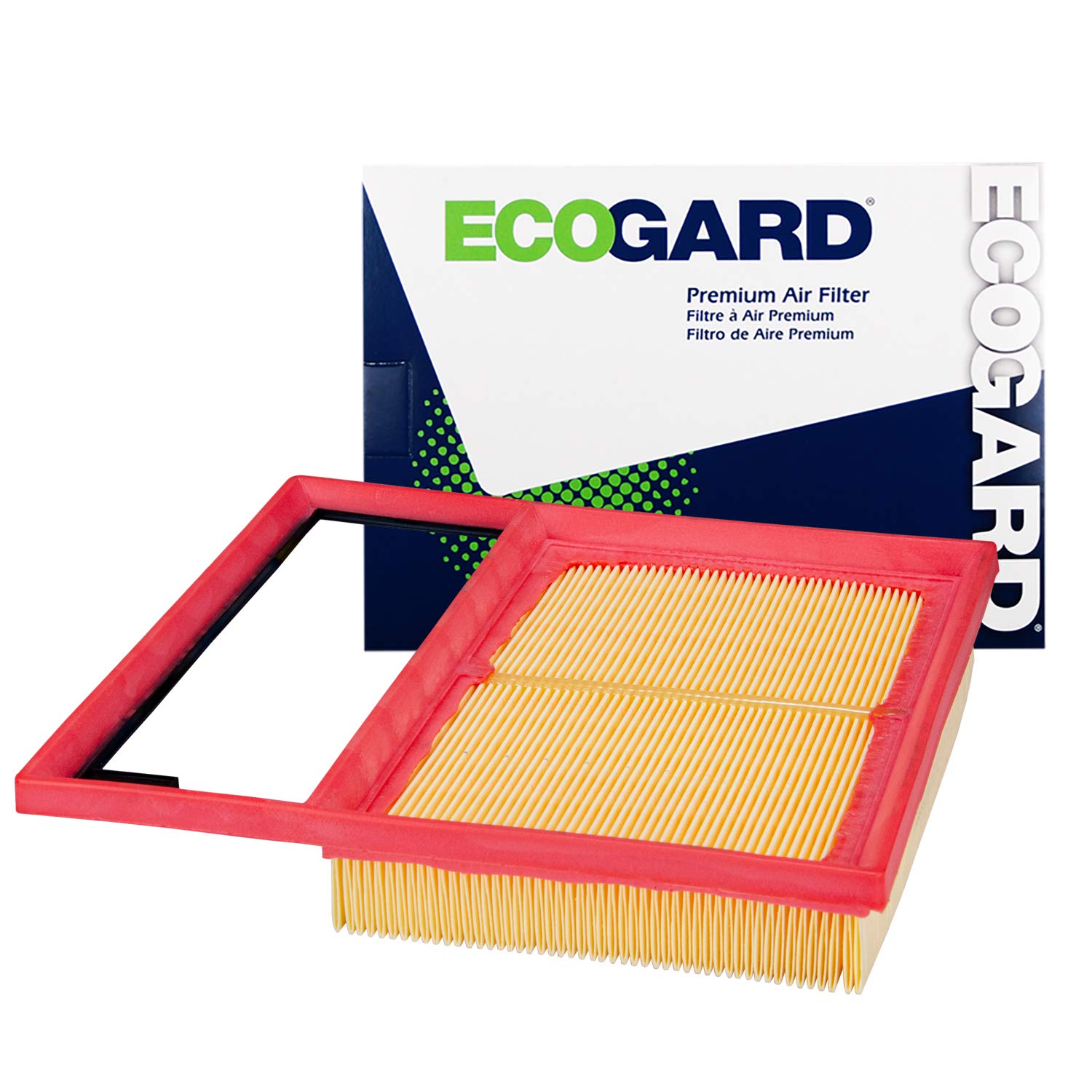Ecogard XA6271 Premium Air Filter for Cars & Trucks - High Performance Engine Protection, Improved Fuel Efficiency - Perfect for Daily Commuting & Off-Road Adventures