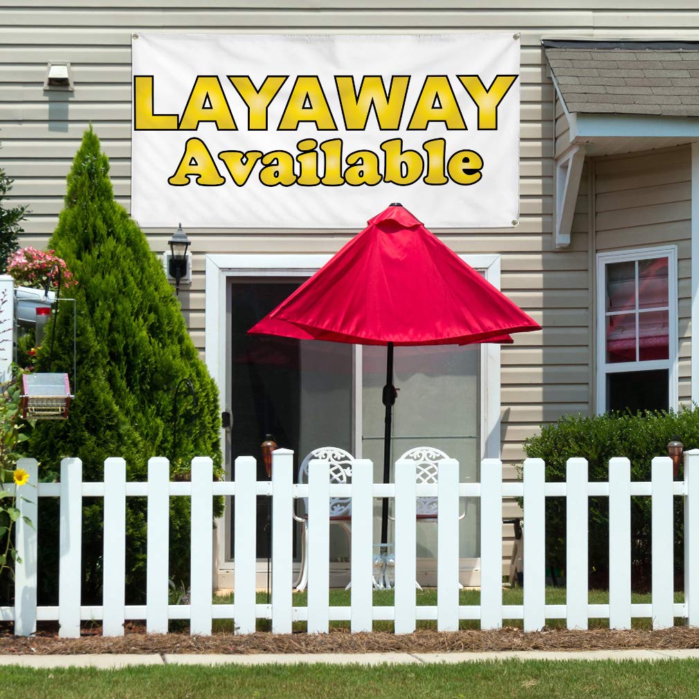 Durable 48x96 Inches Vinyl Banner - Weatherproof Outdoor Business Sign with 8 Grommets (Multiple Sizes Available) - Perfect for Storefronts, Trade Shows, and Construction Sites