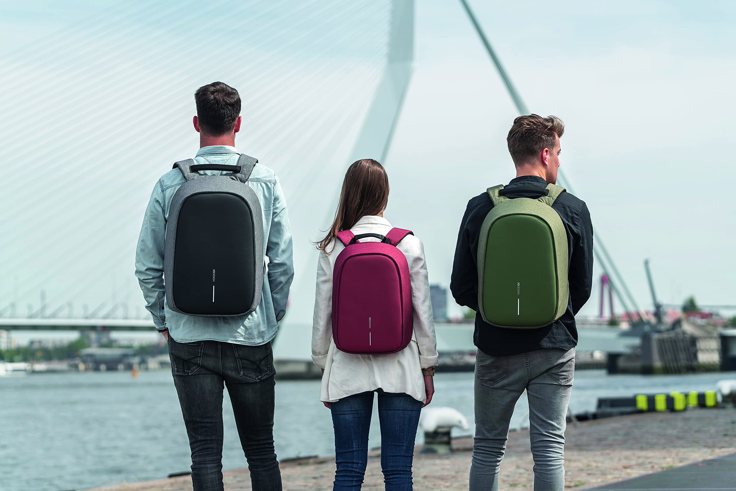 XDDesign Unisex Bobby Hero Small Backpack - Anti-Theft Laptop Bag for Men & Women - Perfect for Travel, Work, and School