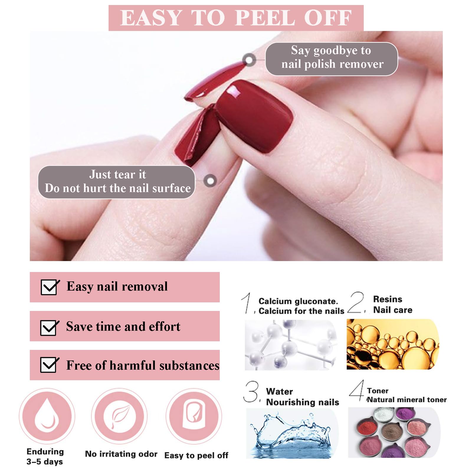 Red Glitter Nail Polish - Quick Dry Ruby Radiance Shimmer Nail Lacquer - Sparkling Air Dry Nail Varnish for DIY Manicure & Nail Art | Perfect for Parties, Date Nights & Special Occasions