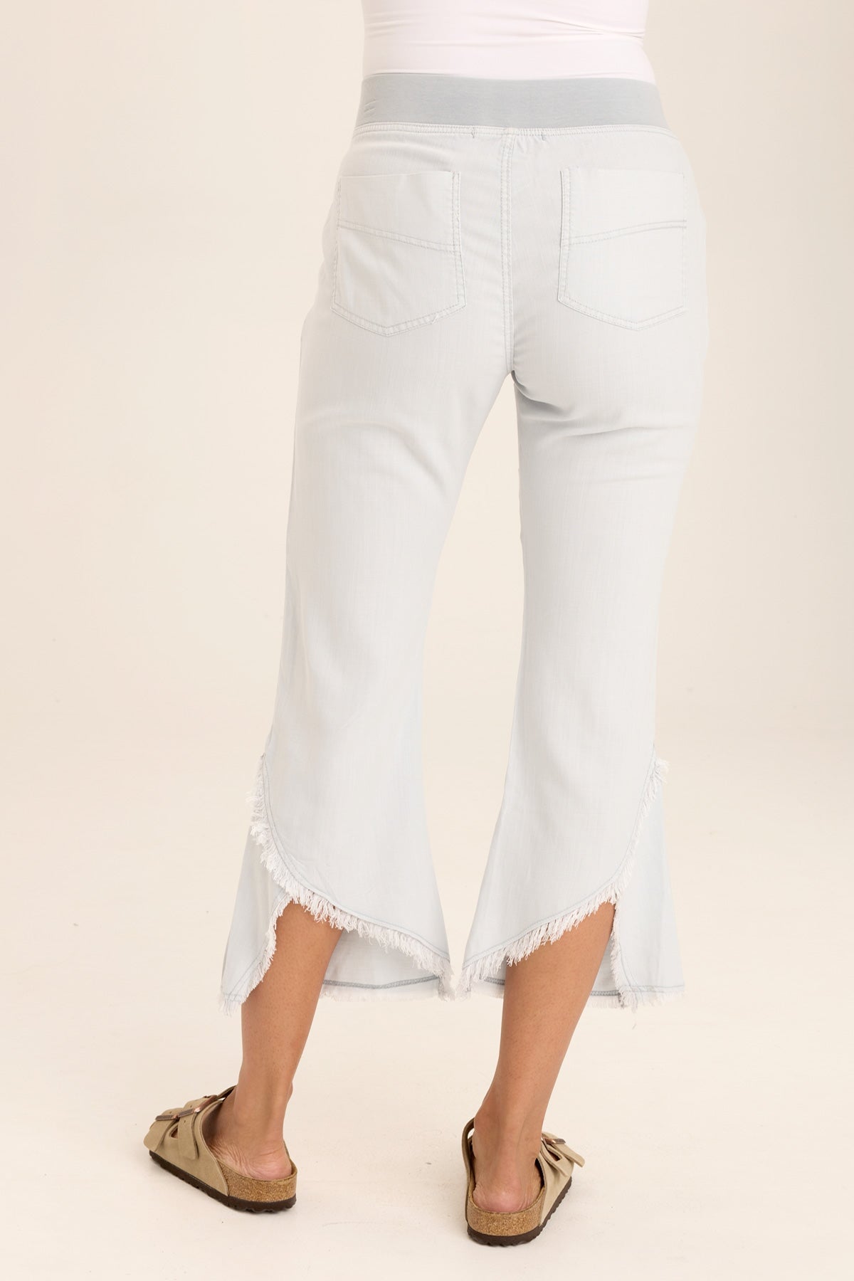 Hakarl Women's Ankle Pants - High Waist Slim Fit Stretch Work Pants for Office, Business Casual & Travel