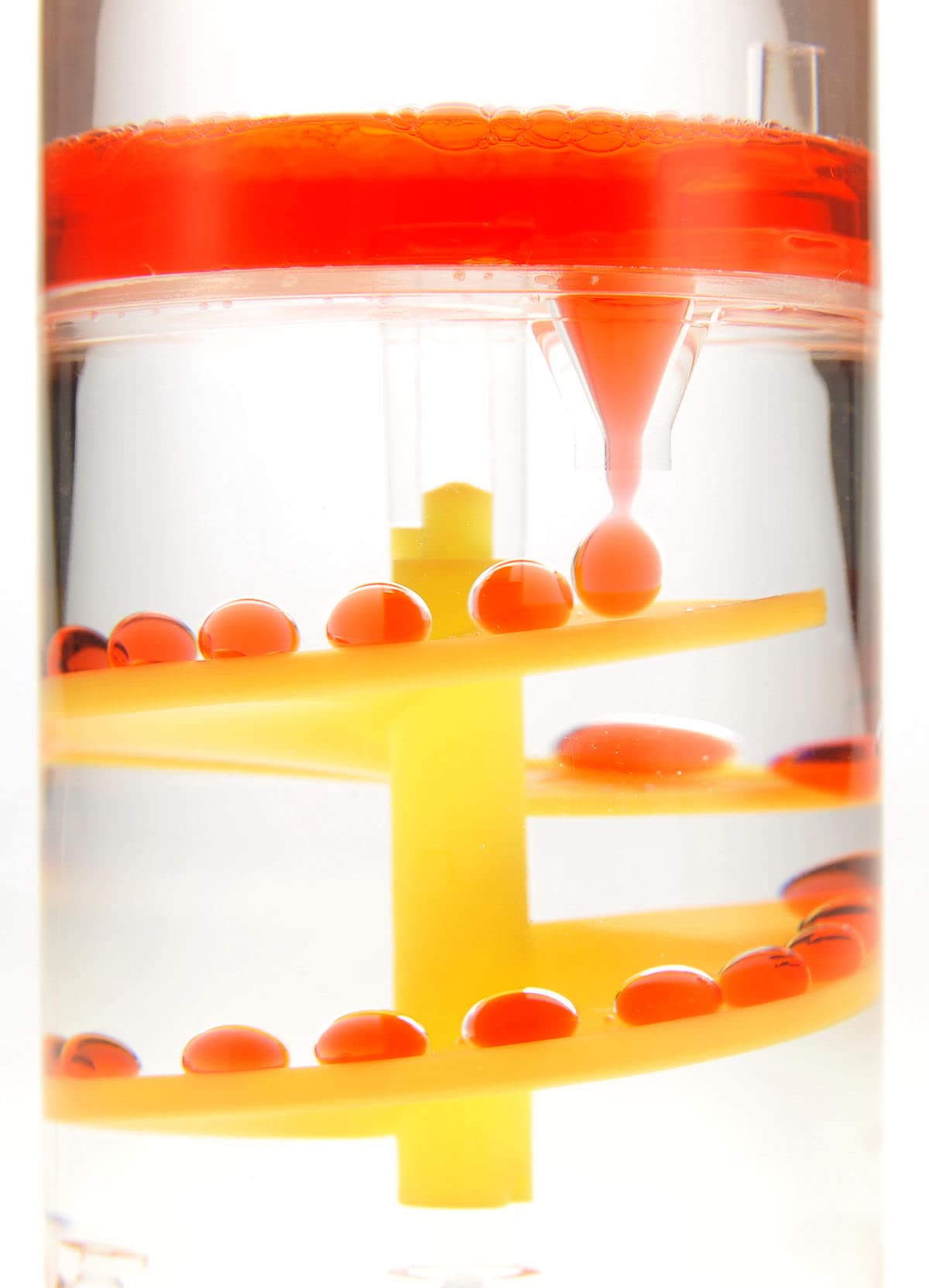 PowerTRC Liquid Motion Bubbler - Sensory Timer Toy for Stress Relief & Focus - Calming Desk Fidget Toy for Anxiety, Autism, ADHD - Perfect Gift for Kids & Adults - Use in Classroom, Office or Home Relaxation