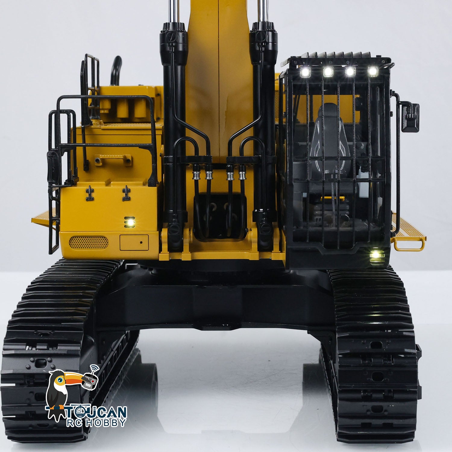 1/14 Scale Metal Hydraulic RC Excavator - Remote Control Engineering Vehicle with I6S ESC Motor & Servo - Electric Construction Truck for Hobby Model Enthusiasts | Perfect for Construction Site Play, Backyard Digging & STEM Learning Activities