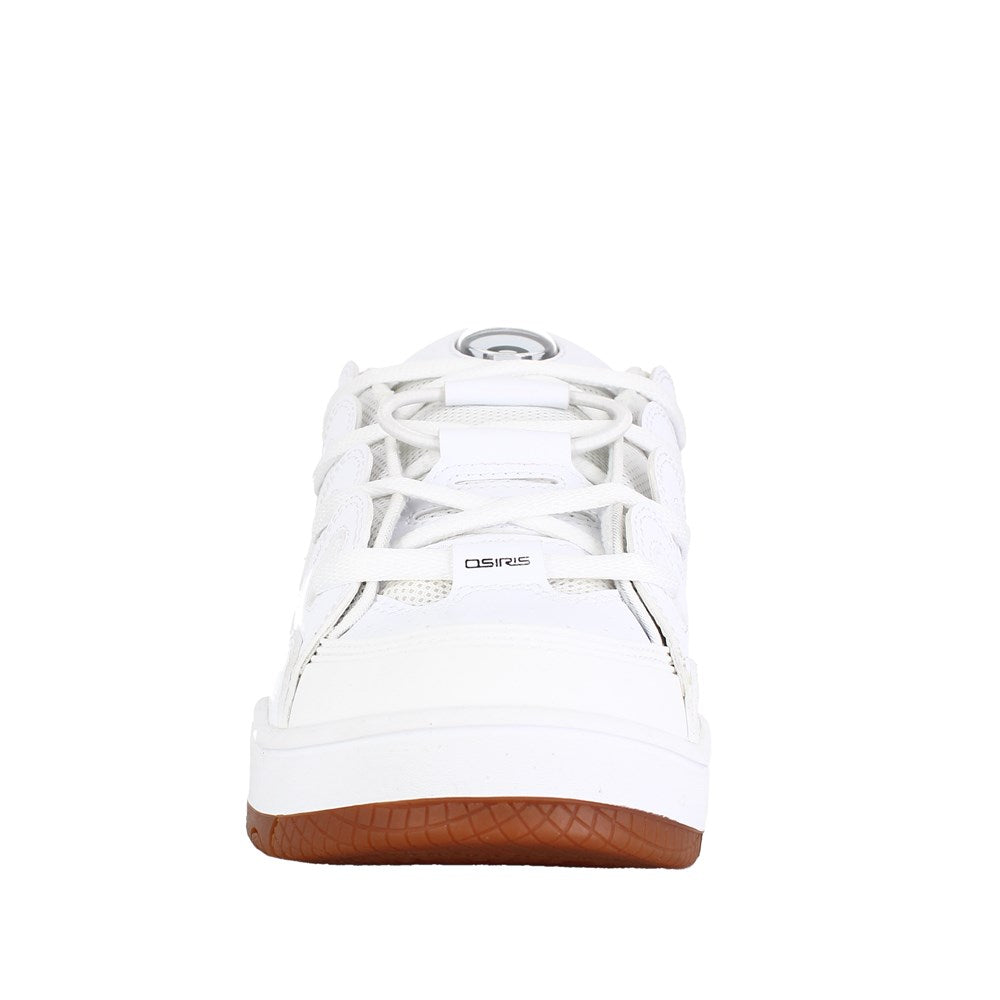 Osiris D3 OG Sneakers - White/White/Gum - Men's Skate Shoes for Streetwear & Casual Style