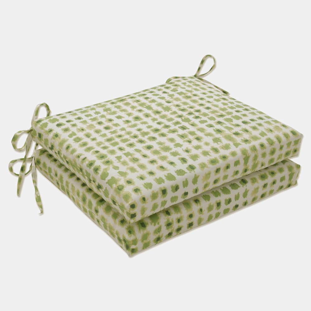 Pillow Perfect Alauda Grasshopper Square Corner Seat Cushions - 18.5