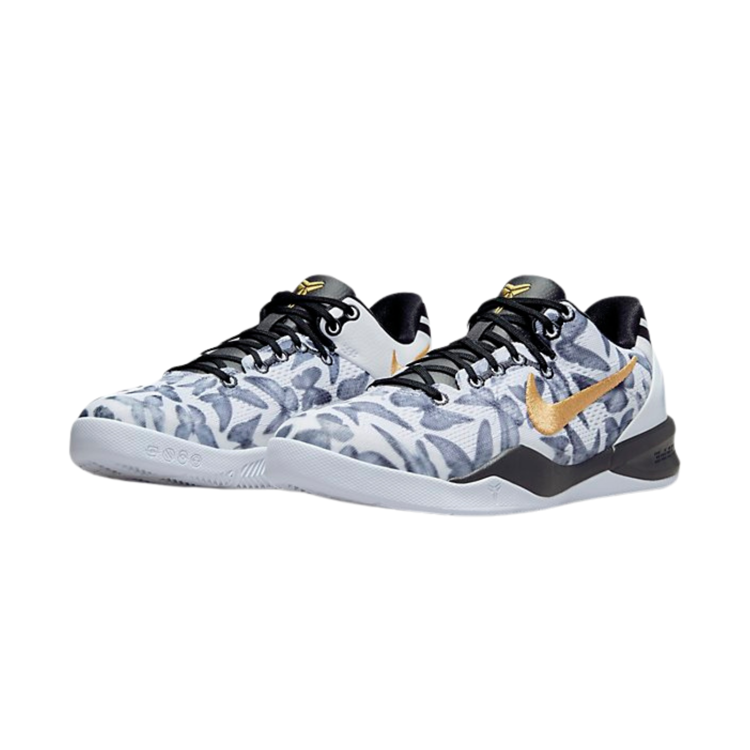 Nike Kobe 8 Protro Mambacita Basketball Shoes (GS) - White Metallic Gold Black for Women & Girls - Perfect for Court Play & Sneaker Collectors