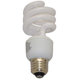Technical Precision 2-Pack Sylvania CF15EL/827/MED Replacement Coil-Twist-Spiral Light Bulbs - Perfect for Home, Office & Commercial Lighting Fixtures