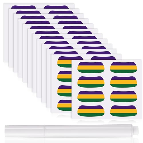 Purple, Yellow, Green