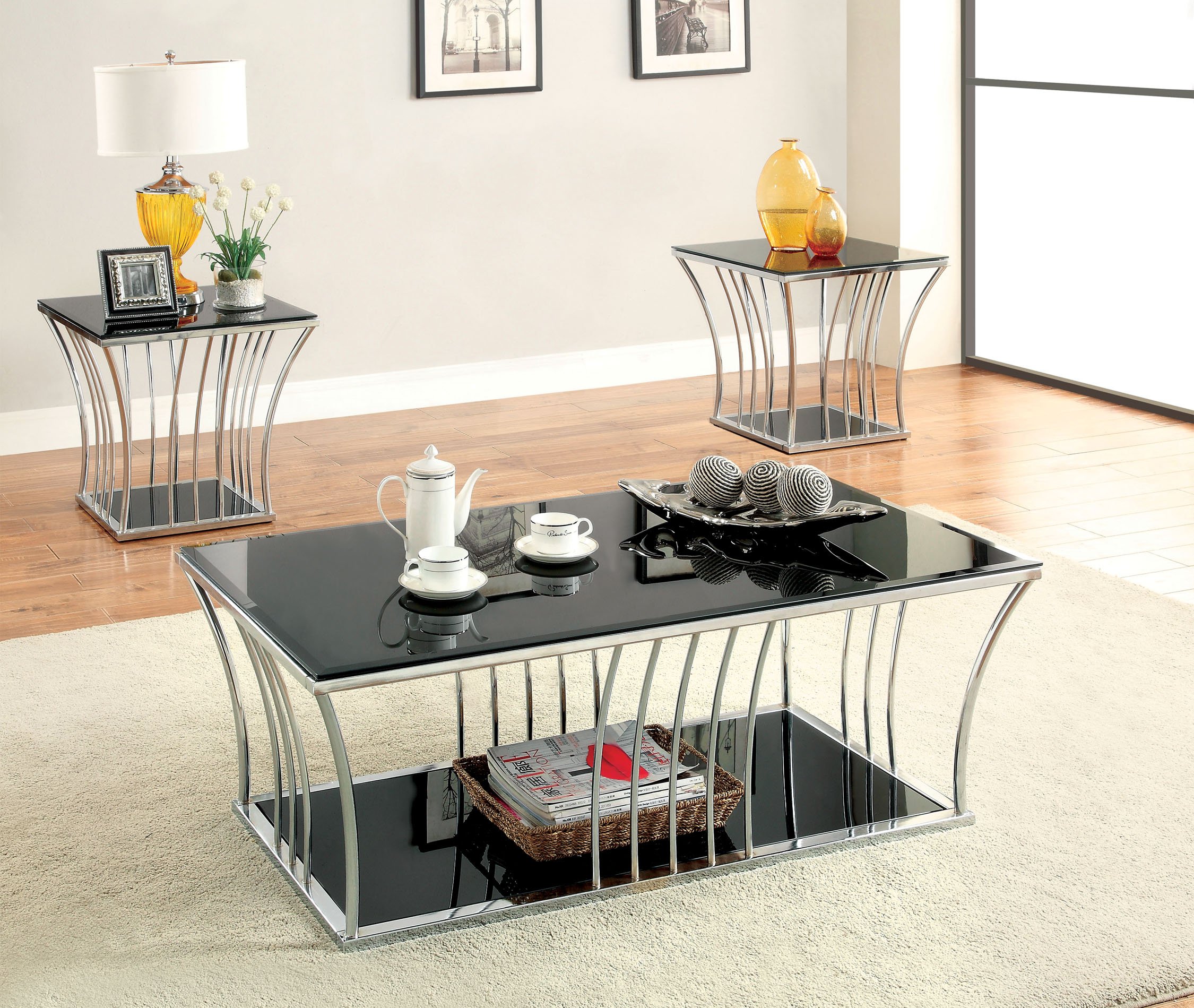 Modern Contemporary Coffee Table - Stylish & Durable Living Room Furniture for Home Decor | Perfect for Small Spaces, Apartments & Lounges