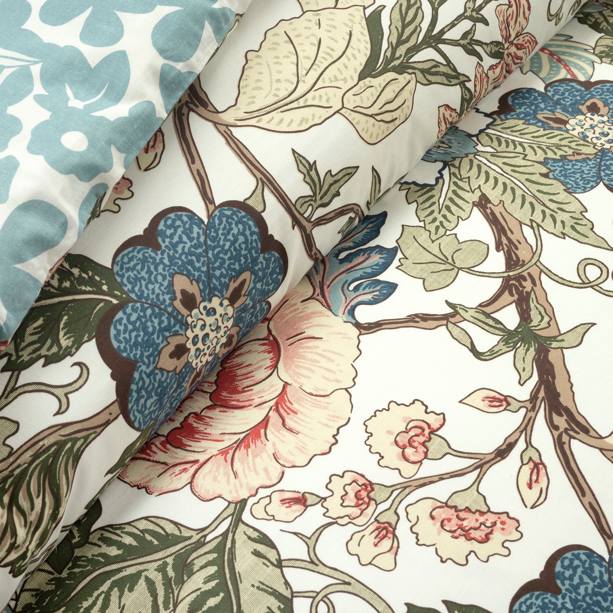 Sydney Reversible 100% Cotton Duvet Cover Set - Soft & Breathable Bedding for All Seasons - Perfect for Master Bedroom, Guest Room & Dorm Decor