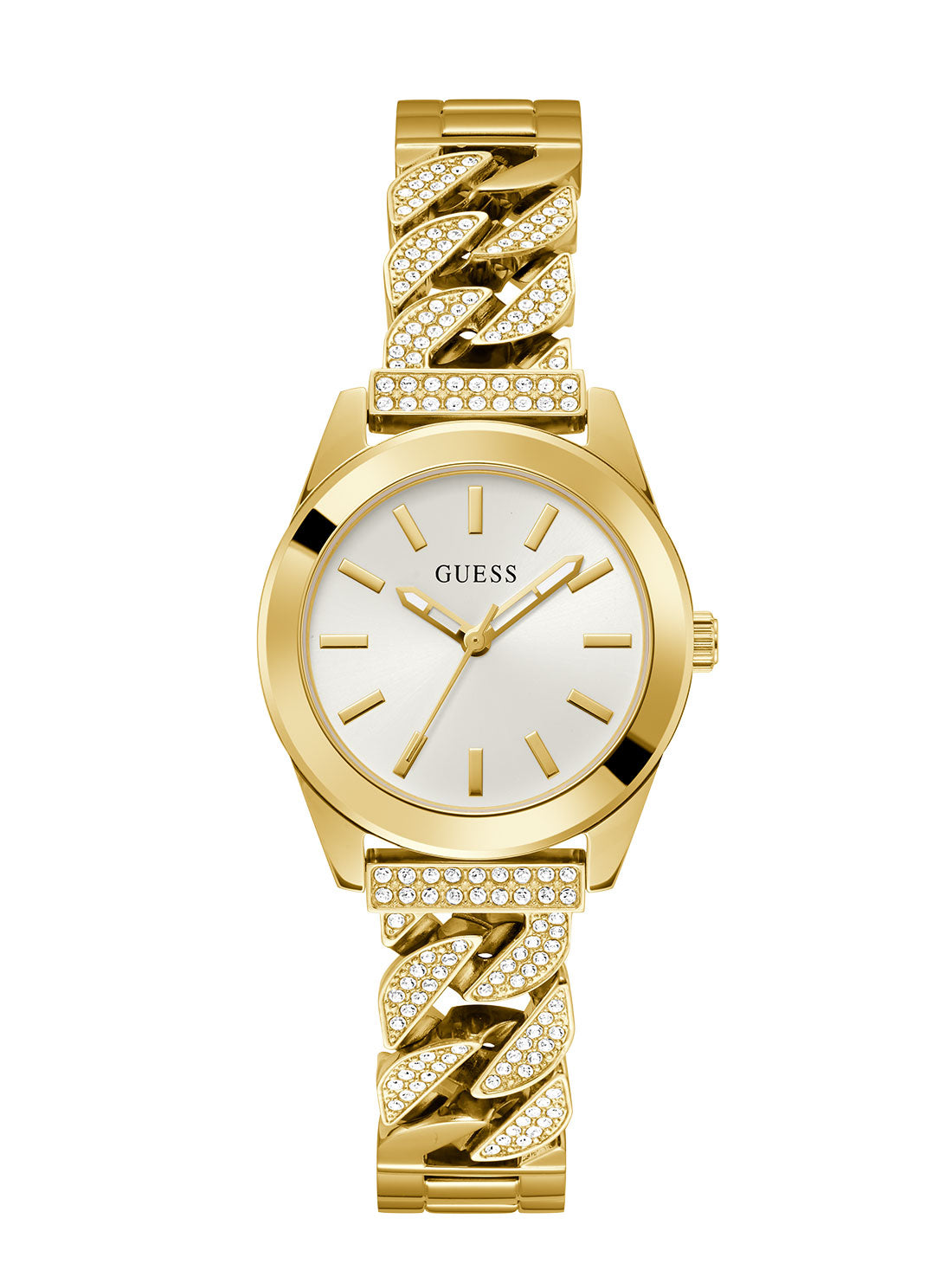 Luxury Gold Serena Glitz Watch for Women - Elegant Fashion Timepiece with Crystal Accents - Perfect for Parties, Weddings & Special Occasions