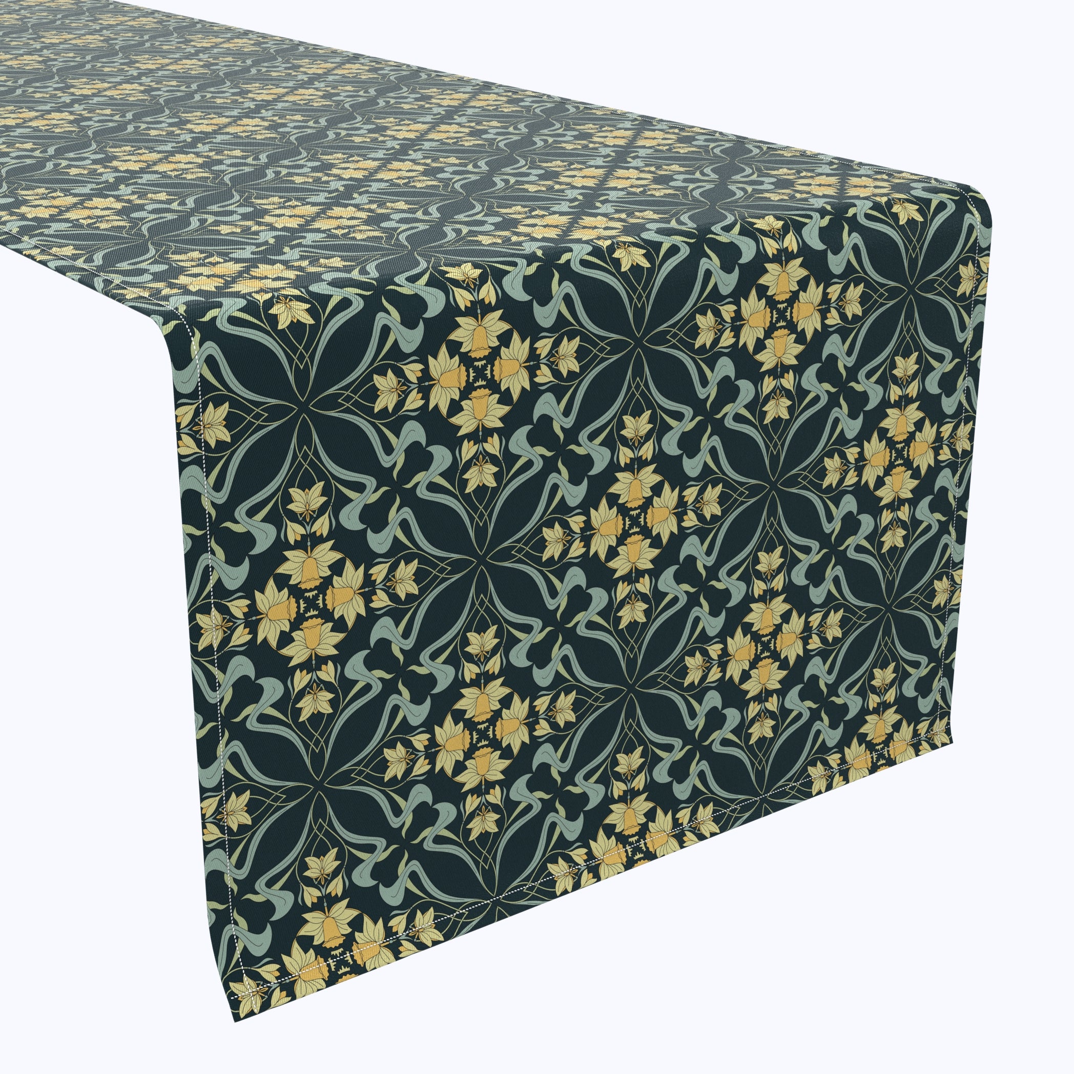 Floral Cotton Table Runners - 12