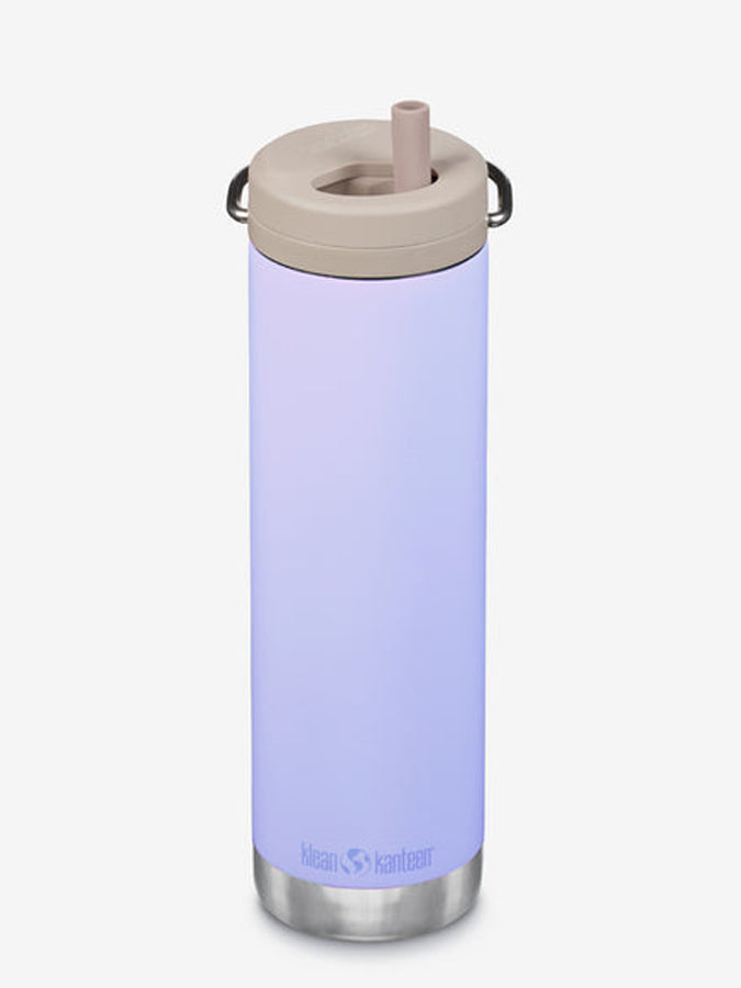 Klean Kanteen TKWide 20oz (592ml) Insulated Stainless Steel Water Bottle with Twist Cap - Leakproof & BPA Free for Hiking, Gym & Outdoor Activities