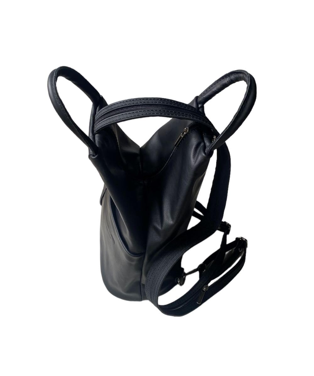 Stylish Convertible Leather Backpack Purse for Women - Durable & Versatile Crossbody Bag - Perfect for Travel, Work & Everyday Use