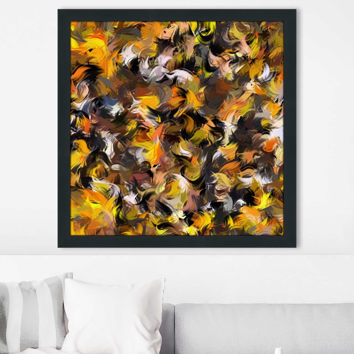 Acts 2:3 Tongues of Fire by Mark Lawrence - Premium Acrylic Wall Art Print - Perfect for Home Decor, Church Display & Spiritual Inspiration