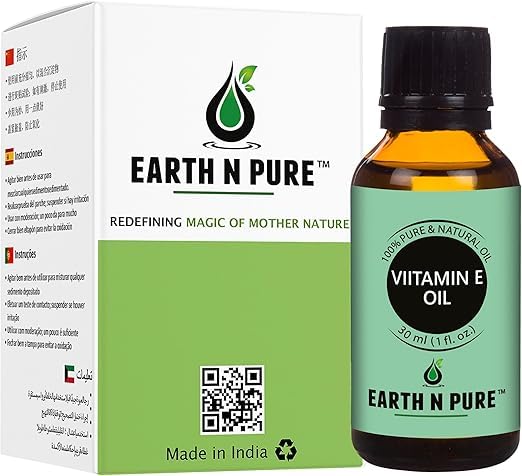 Pure Natural Oil for Skin, Hair & Nails - 30ml with Glass Dropper | Hydrating Moisturizer for Dry Skin, Hair Growth & Nail Care