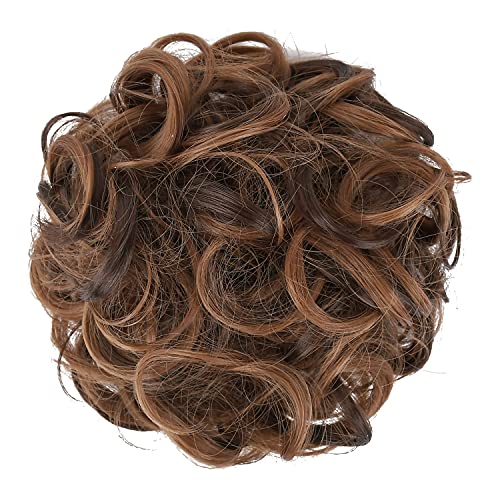 Medium Brown & Light Auburn Highlights -#105A