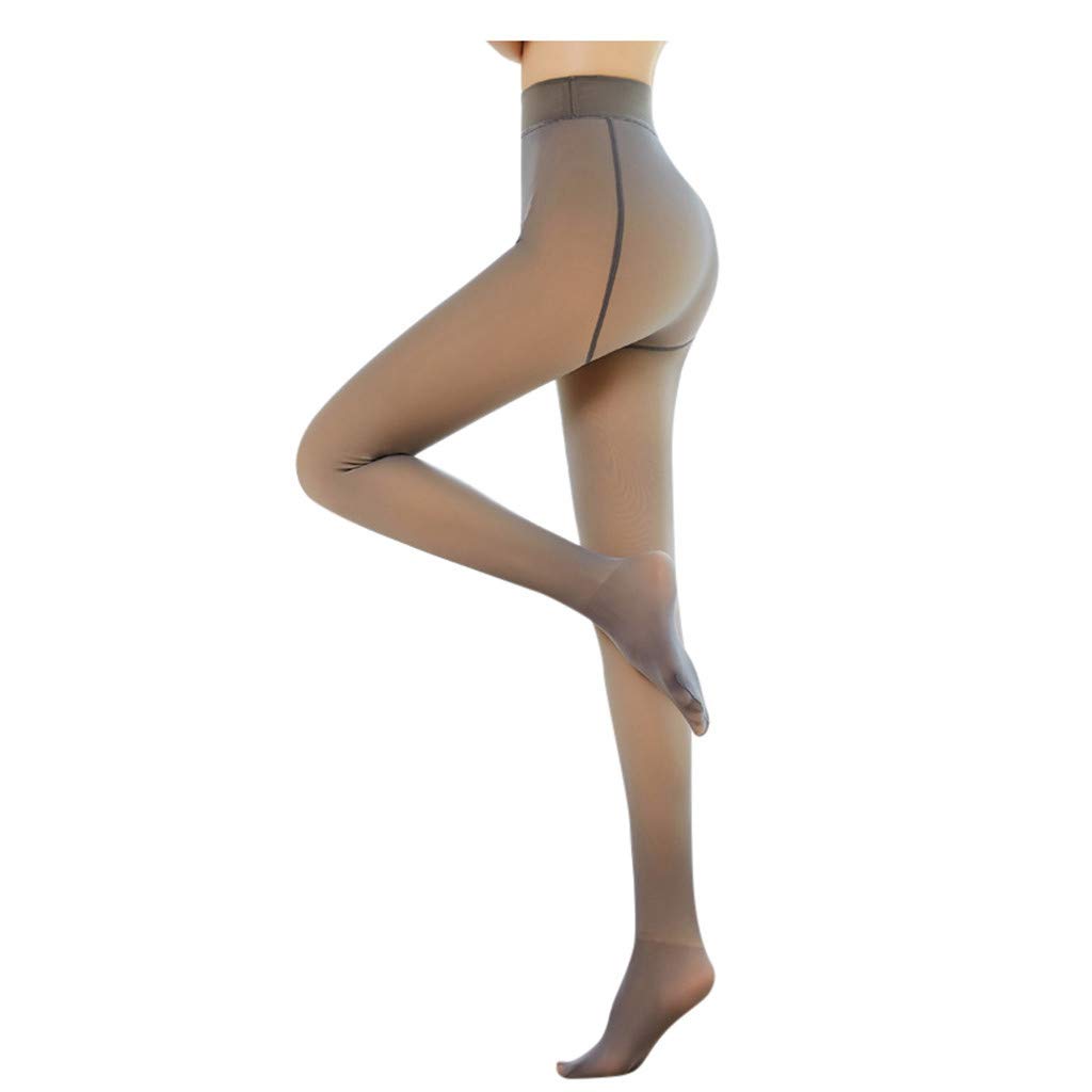 Women's Compression Socks - Breathable Fleece-Lined Tights for Circulation & Warmth (Black/Gray/Coffee) | Perfect for Nurses, Travel & Winter Comfort
