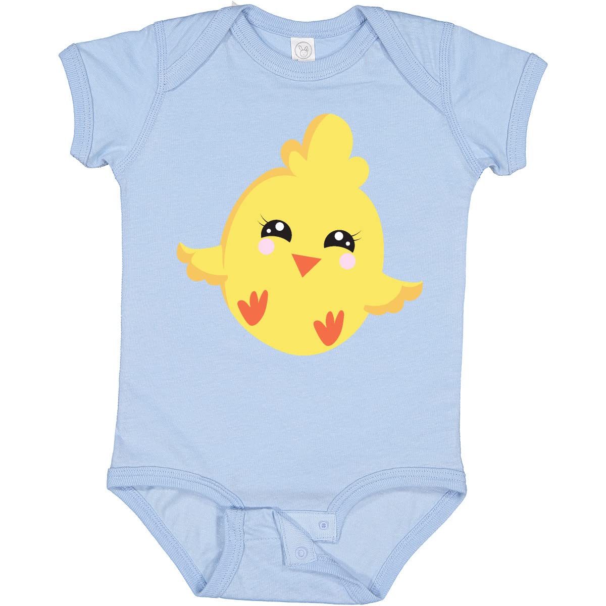 Inktastic Adorable Baby Chicken Bodysuit - Cute Chick Design for Infants & Toddlers - Perfect for Playdates, Photo Shoots & Everyday Wear
