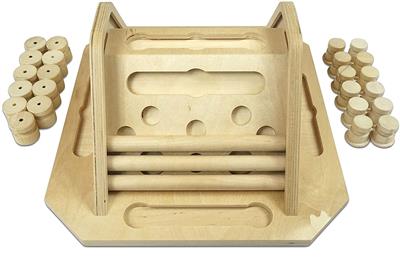 Interactive Pyramid Puzzle Game for Dogs - Mental Stimulation & Treat Dispenser - Perfect for Indoor Play & Training Sessions